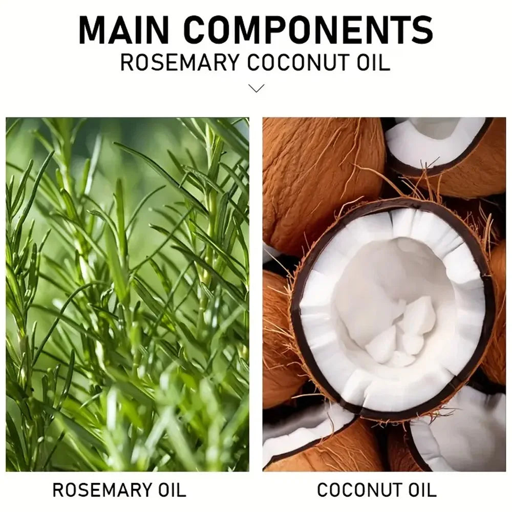 Huile essentielle de romarin pour les cheveux